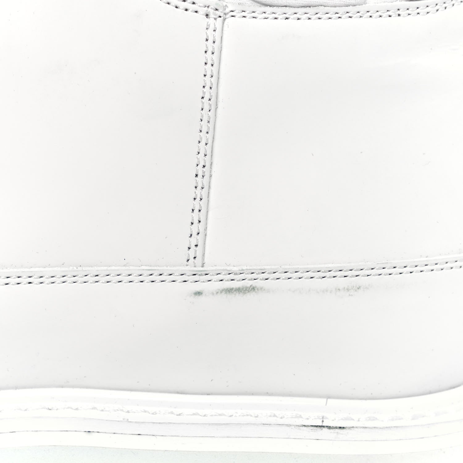 Louis Vuitton Calfskin Monogram Embossed Neoprene Mens Landscape Ankle Boots 7.5 White 10 of 15