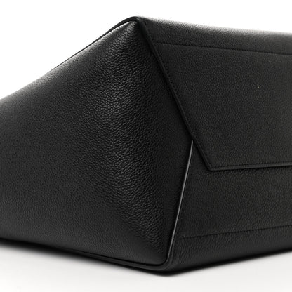 Celine Soft Grained Calfskin Sangle Bucket Bag Black 10 of 13