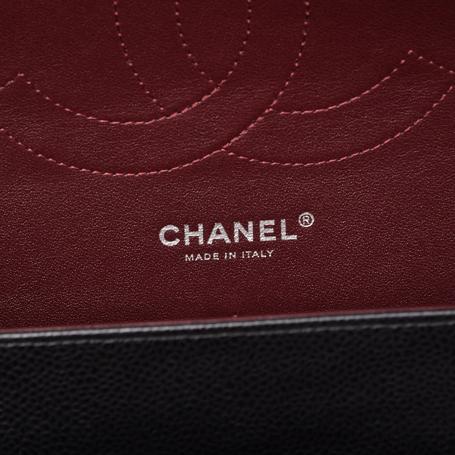 Chanel Caviar Quilted Jumbo Double Flap Black 6 of 8