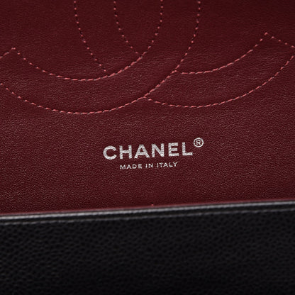 Chanel Caviar Quilted Jumbo Double Flap Black 6 of 8