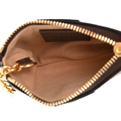Gucci GG Supreme Monogram Web Ophidia Key Case Beige New Acero 5 of 8