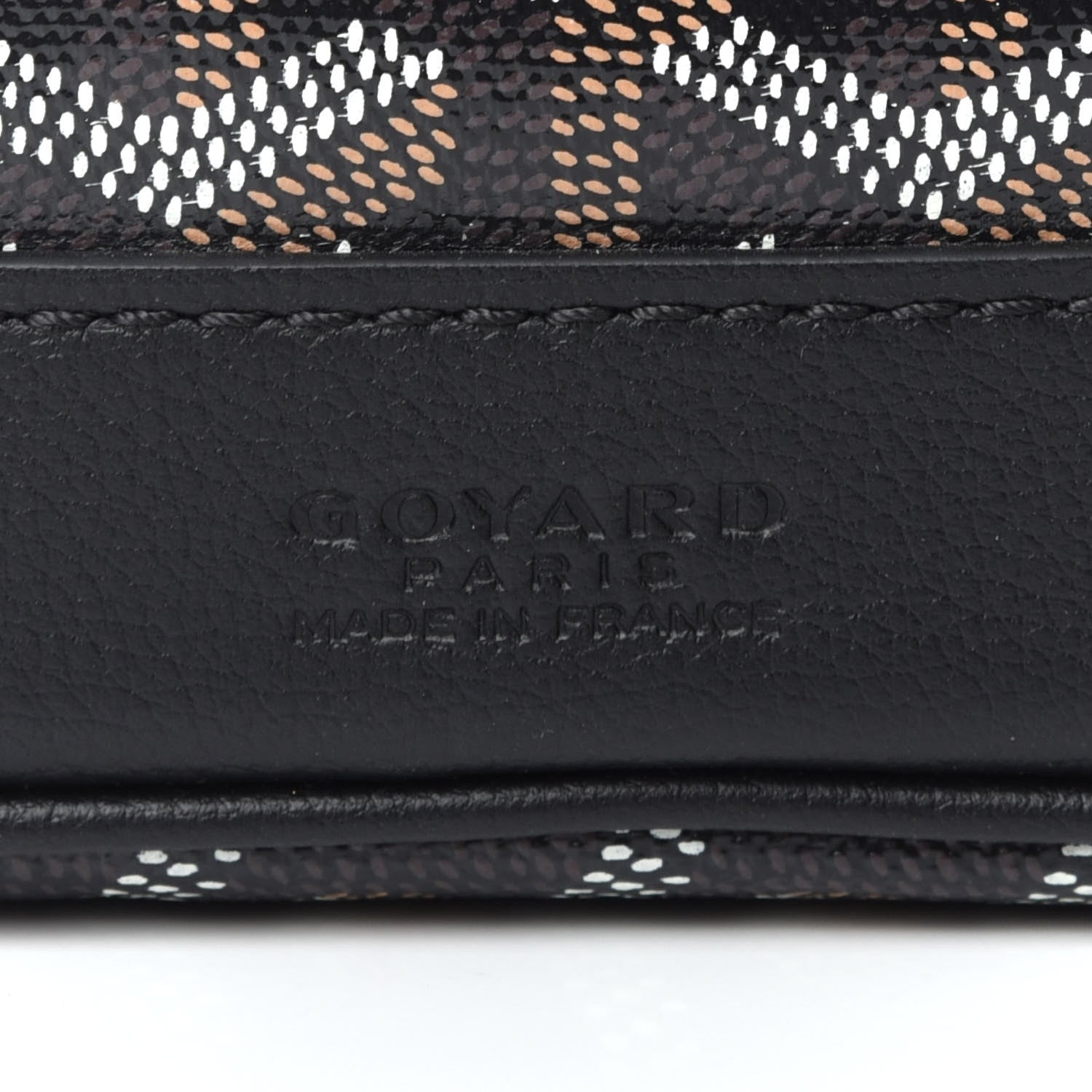 Goyard Goyardine Petit Flot Bucket Bag PM Black 6 of 9