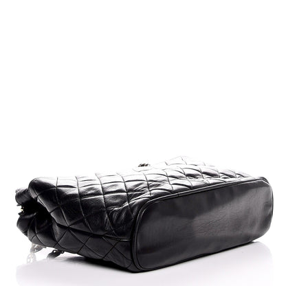 Chanel Lambskin Quilted Shoulder Bag Black 4 of 9
