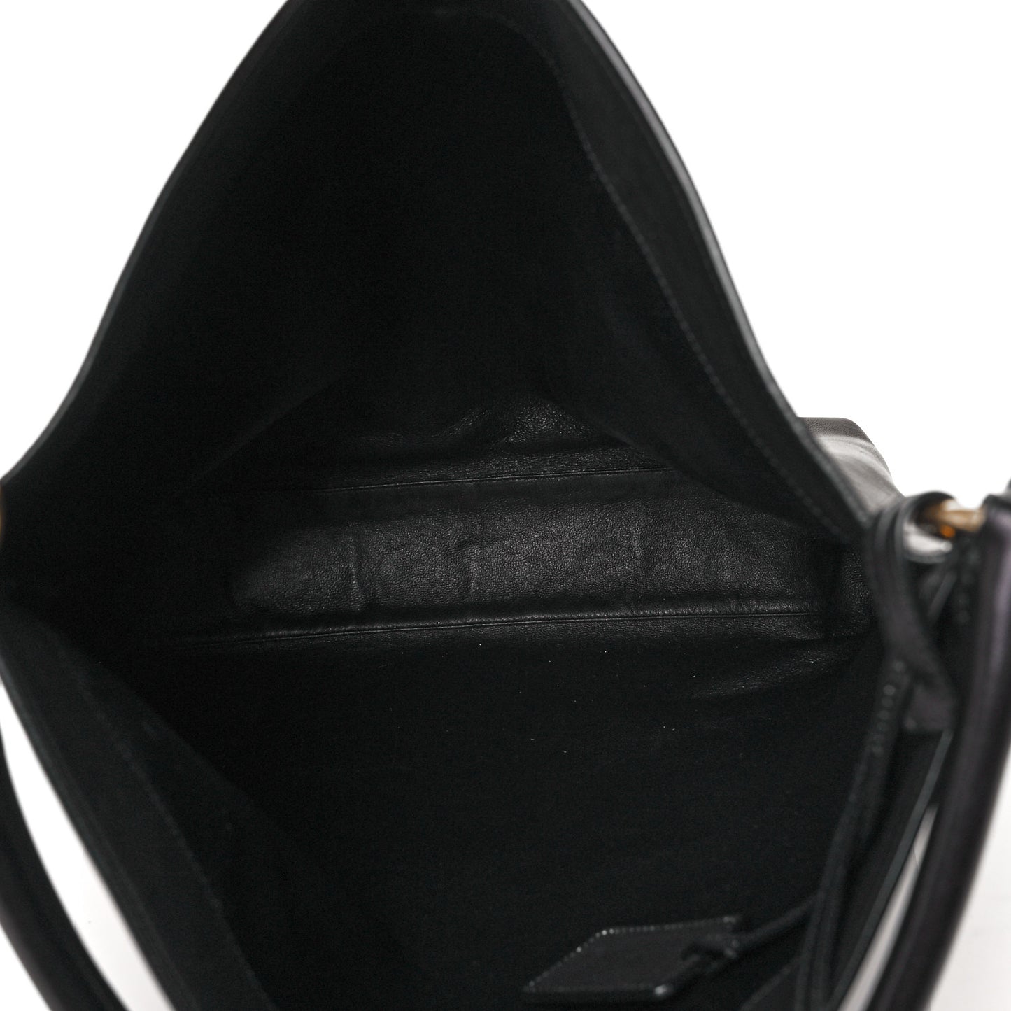 Calfskin Hobo Black