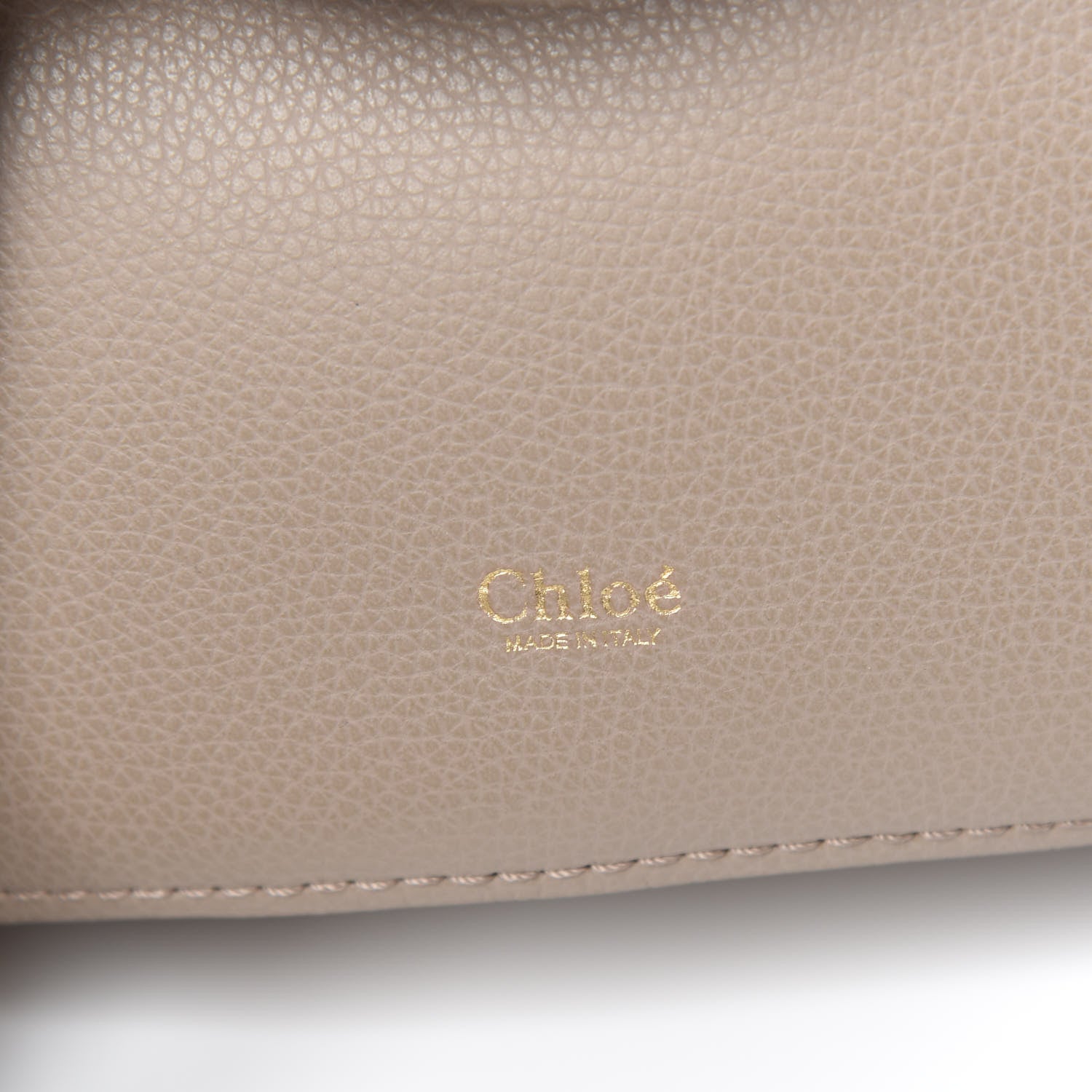Chloe Smooth Grained Calfskin Small Aby Tote Motty Grey 5 of 9
