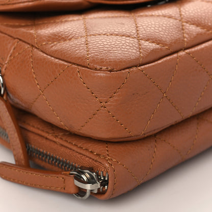 Chanel Caviar Quilted New Mini Flap Brown 10 of 11