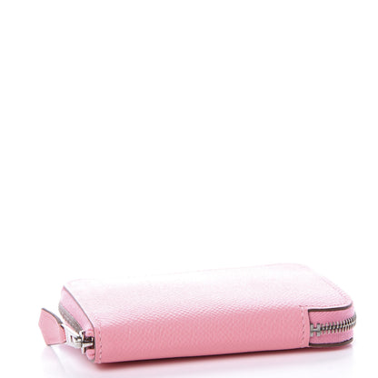 Hermes Epsom Azap Mini Wallet Rose Confetti 3 of 8