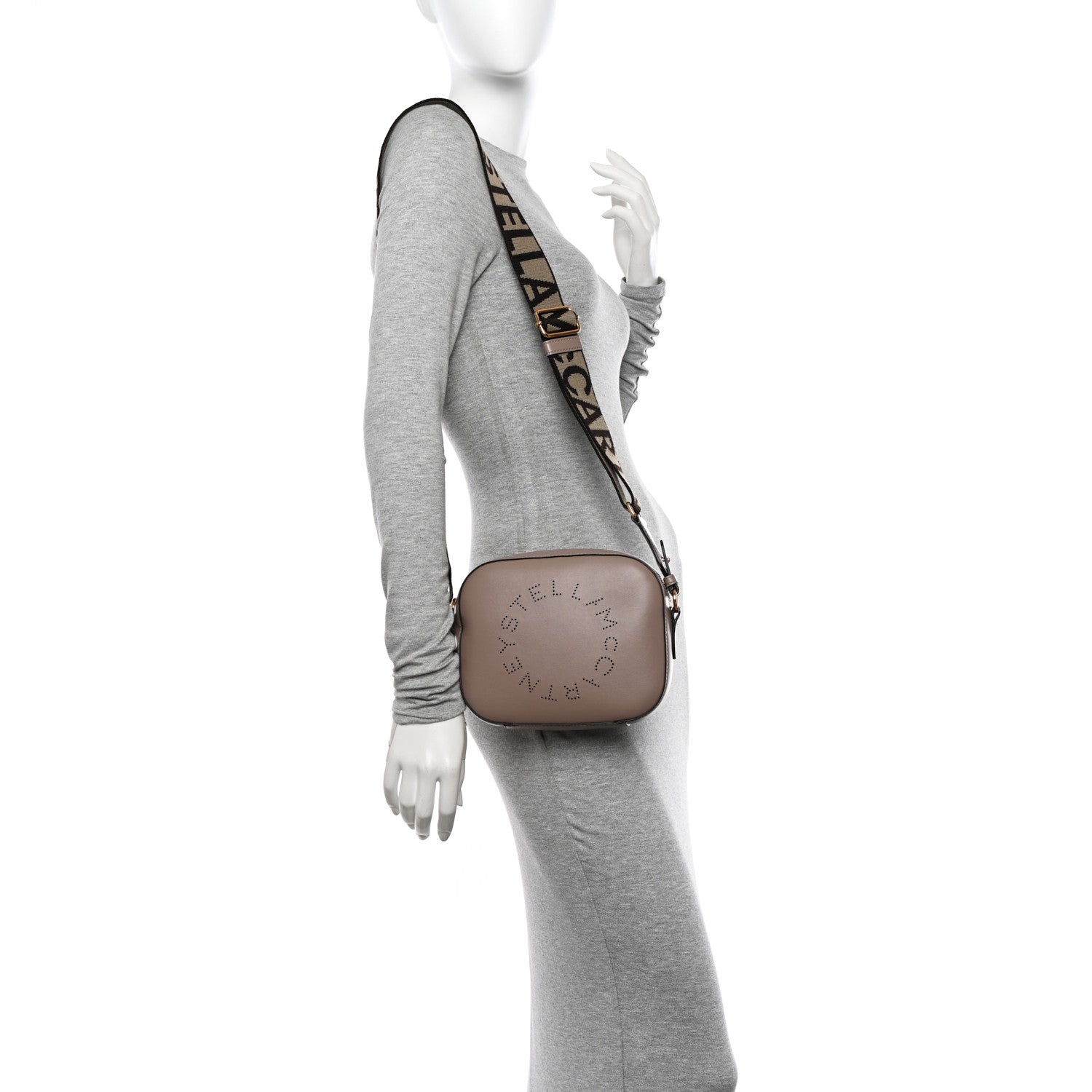 Stella McCartney Alter Nappa Mini Camera Bag Moss Beige 2 of 11