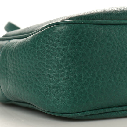 Gucci Pebbled Calfskin Small Soho Disco Bag Emerald Green 9 of 11