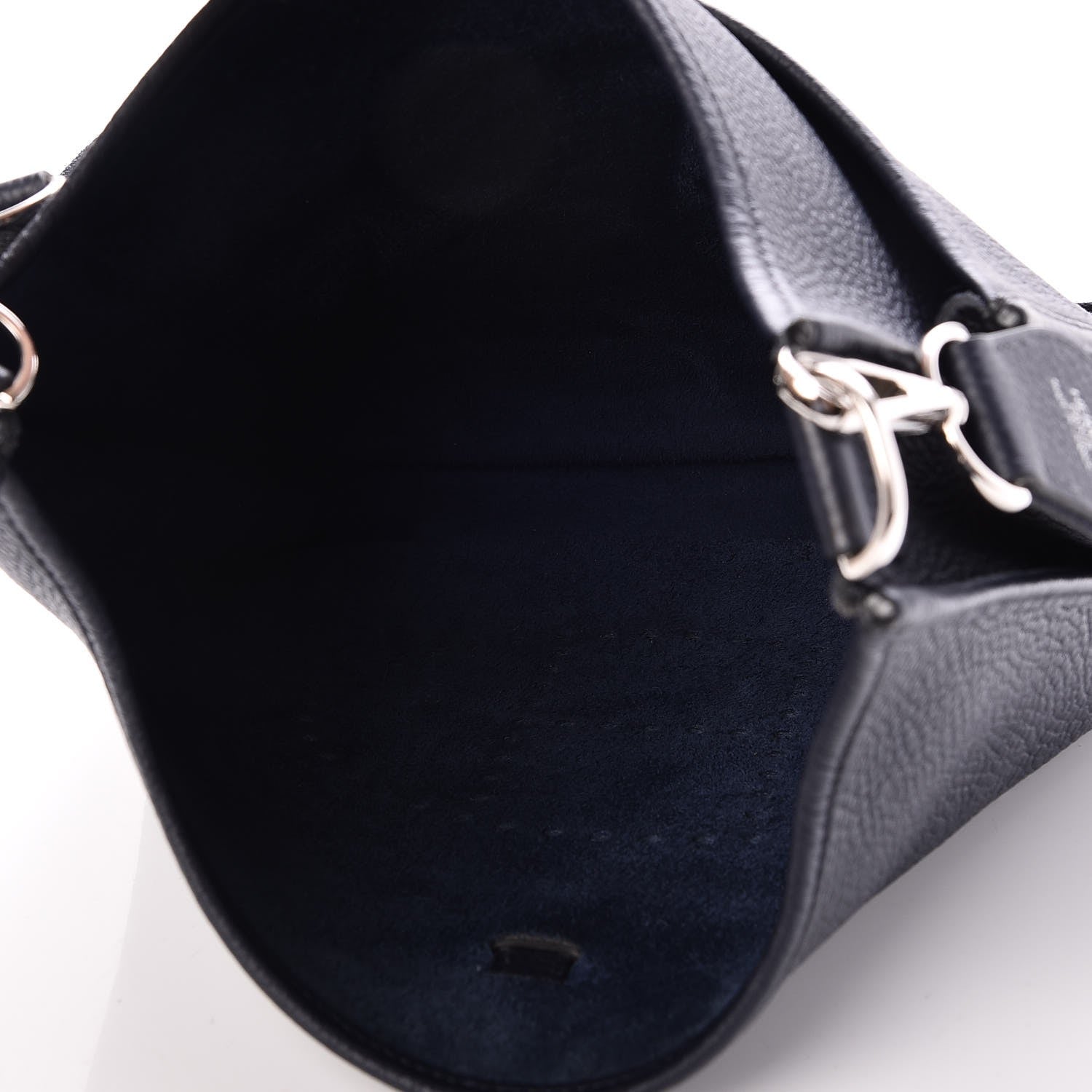 Hermes Taurillon Clemence Evelyne III PM Bleu Nuit 5 of 7