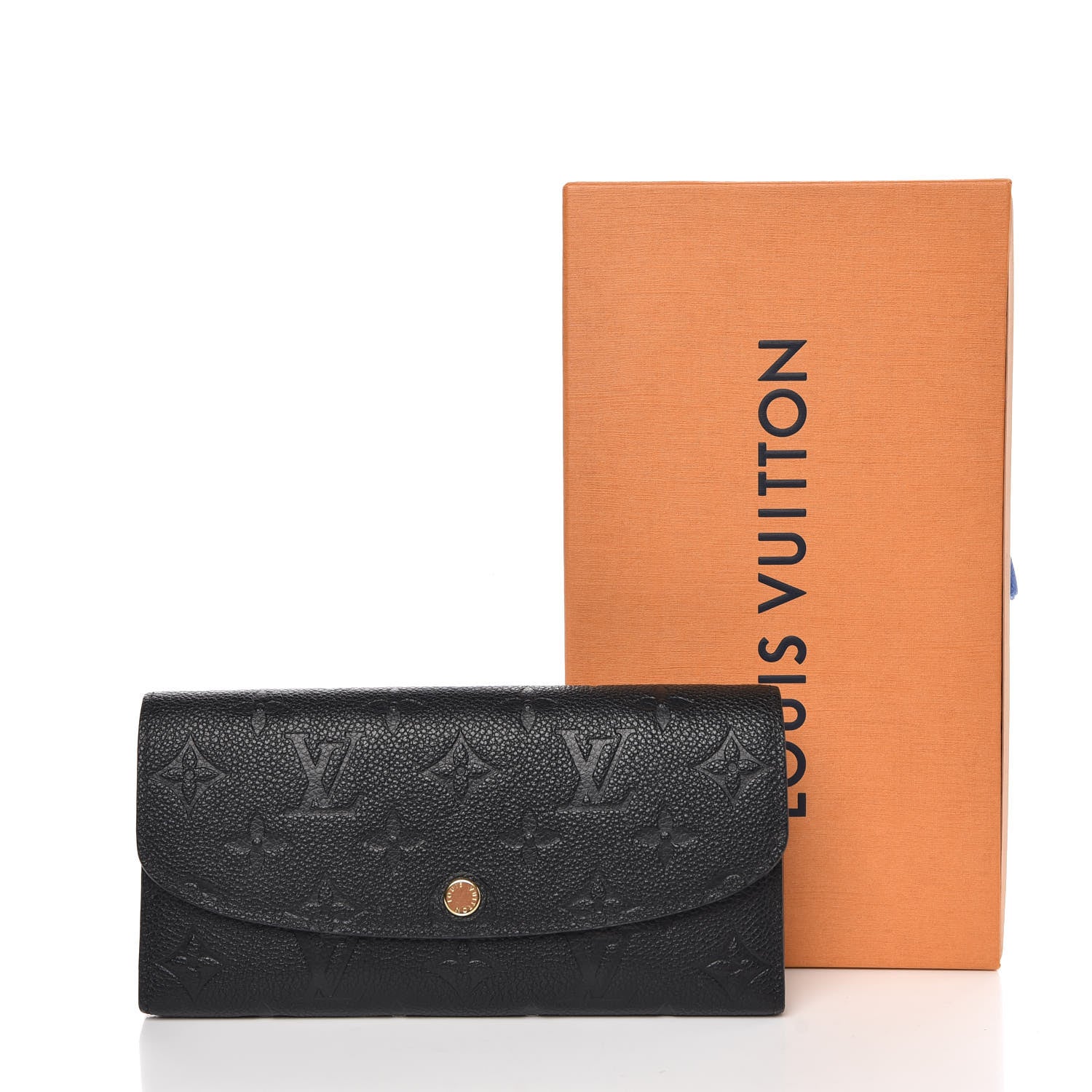 Louis Vuitton Empreinte Emilie Wallet Black Dune 8 of 8