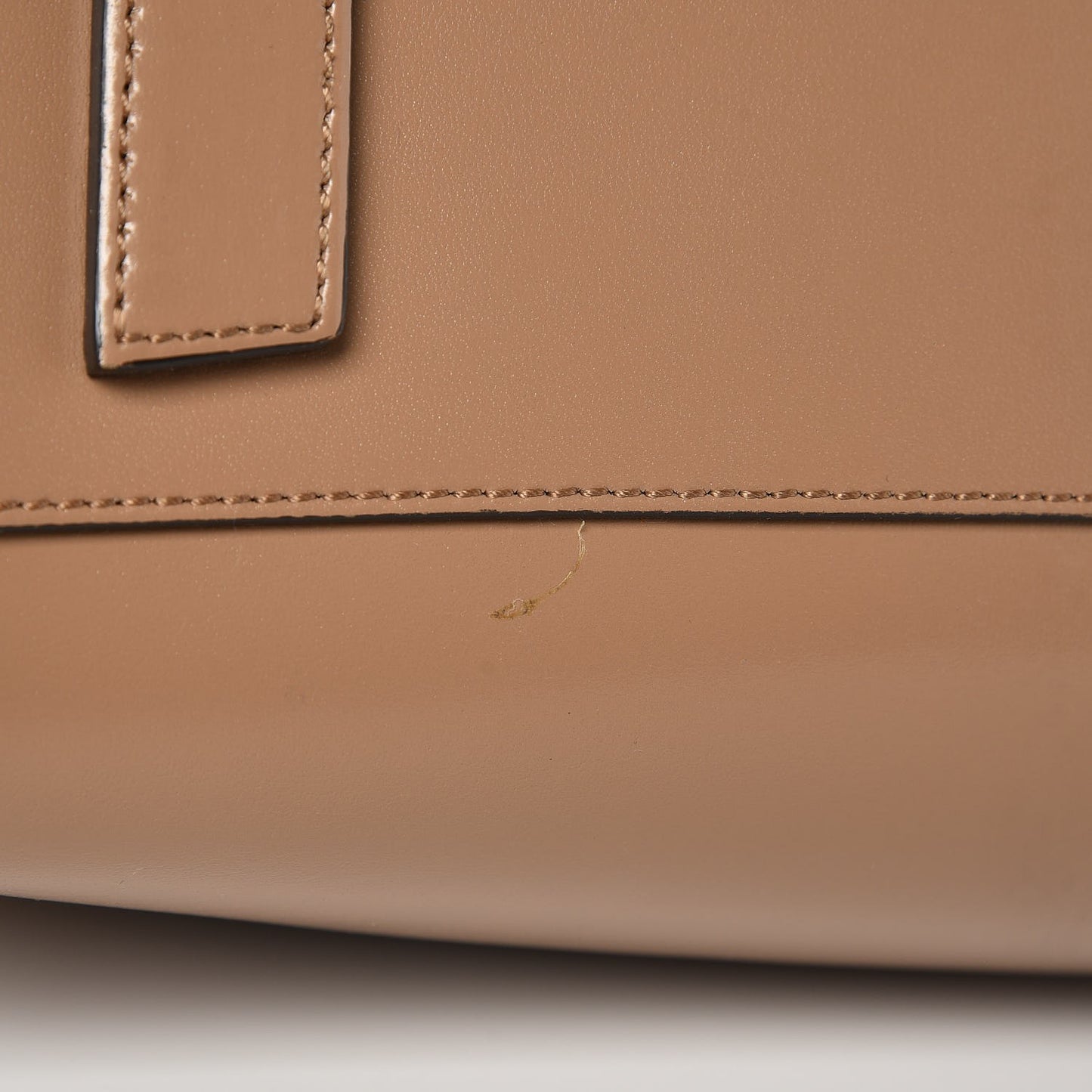 Shiny Lord Calfskin Medium Antigona Dark Beige