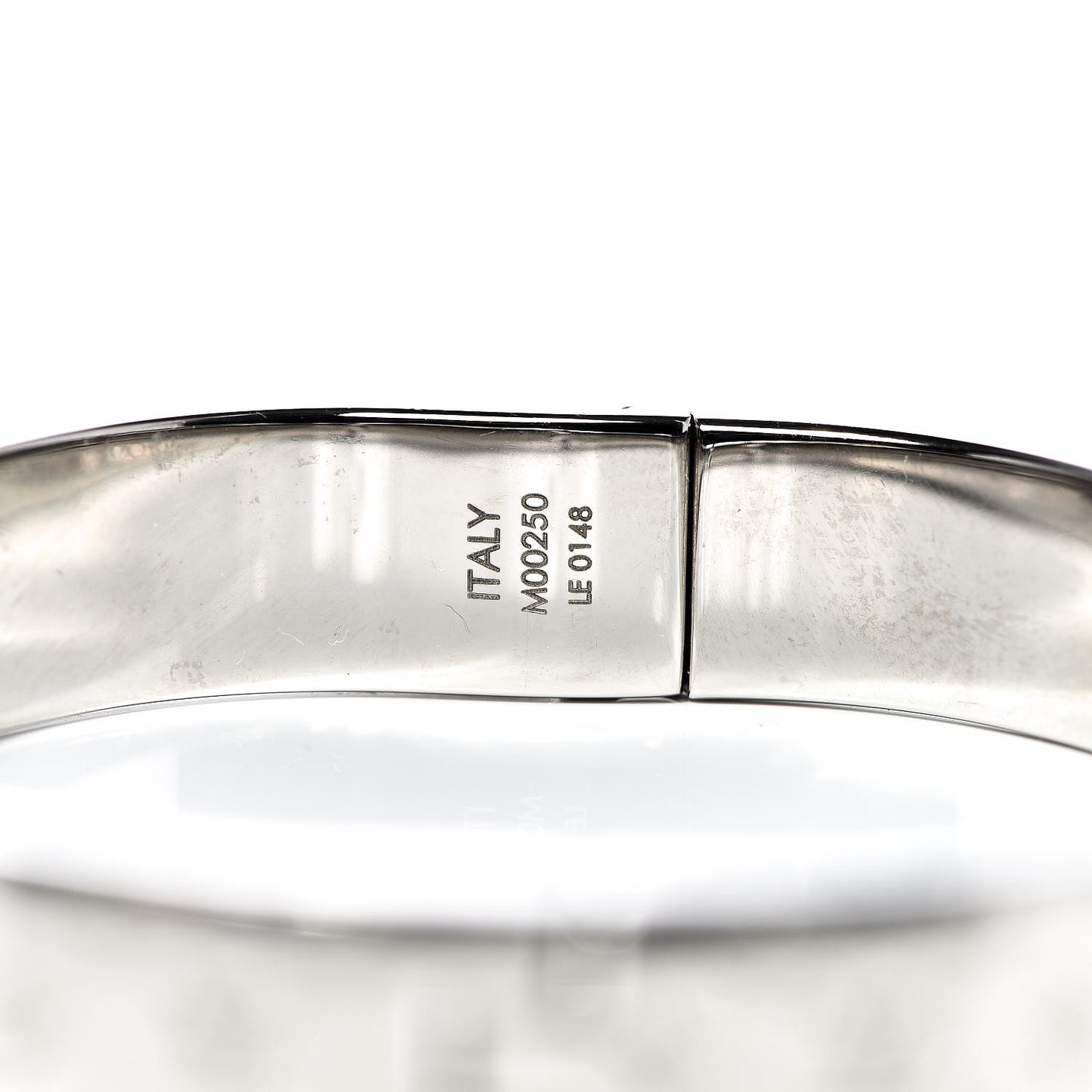 Palladium Monogram Nanogram Cuff M