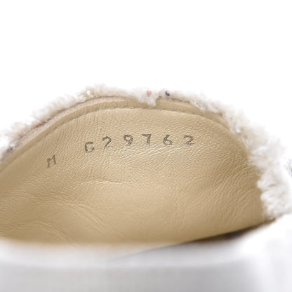 Chanel Linen CC Espadrilles 39 White Black 10 of 11