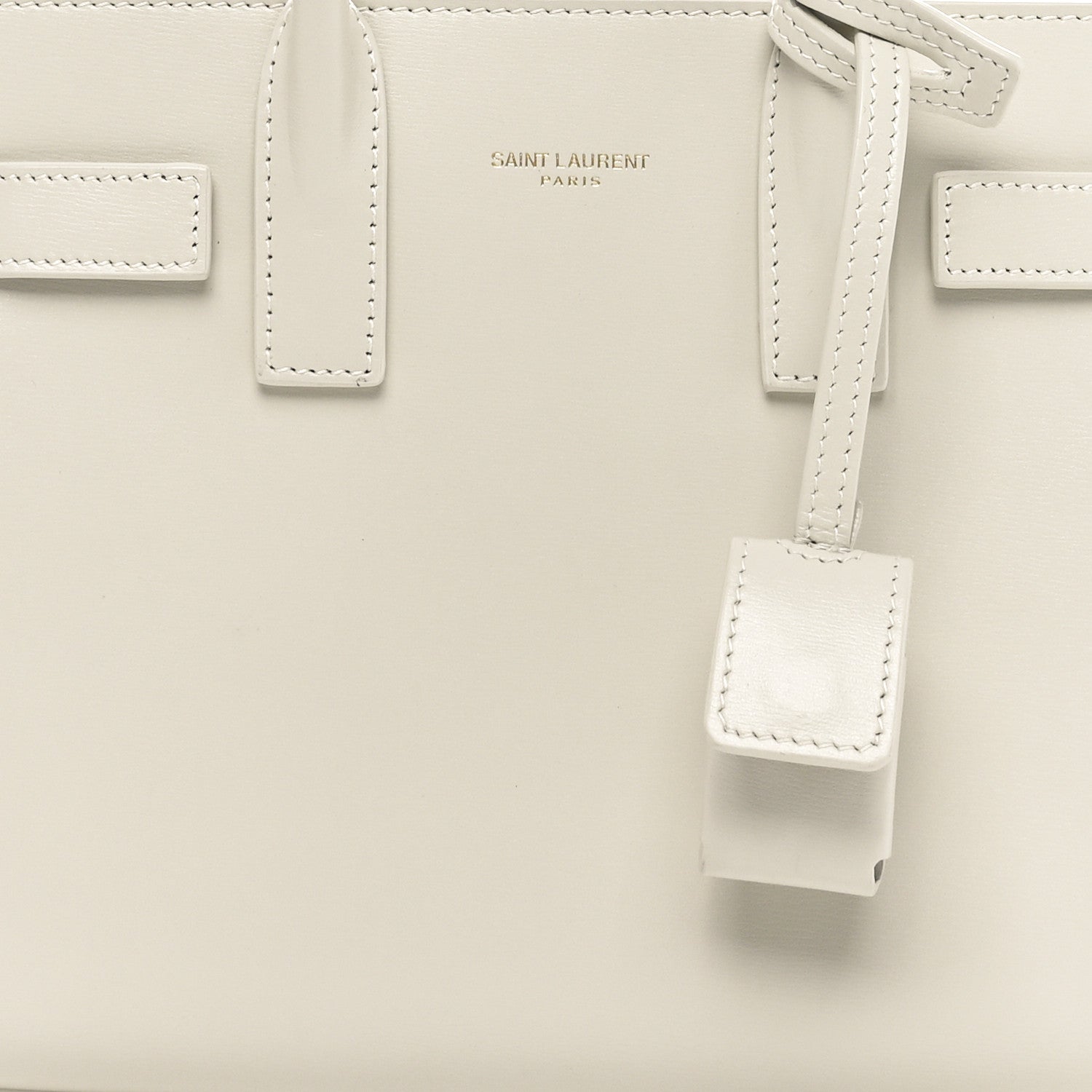 Saint Laurent Calfskin Nano Sac De Jour Crema Soft 8 of 10