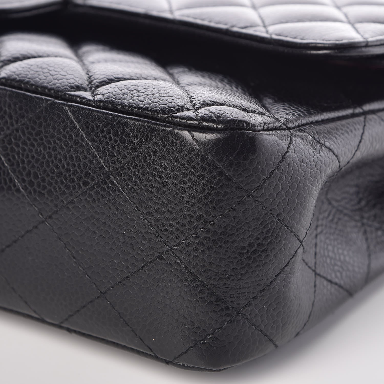 Chanel Caviar Quilted Medium Double Flap Black 18 of 18