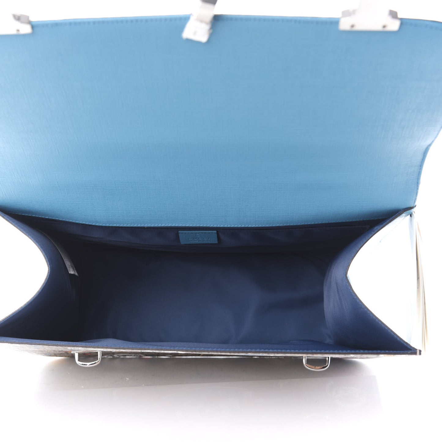 GG Supreme Monogram Space Cats Childrens Backpack Blue