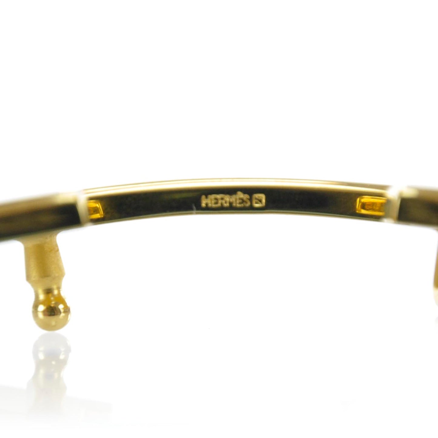 H Belt Buckle Gold