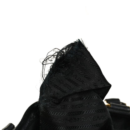 Prada Vitello Daino Top Handle Tote Black 11 of 16