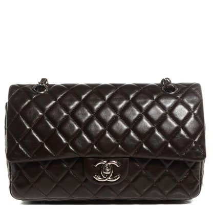 Chanel Lambskin Medium Double Flap Brown 1 of 9