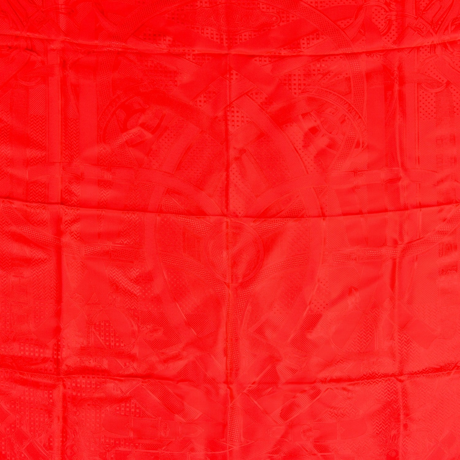 Hermes Silk Foulard Cavalcadour Scarf 90 Piment 1 of 6