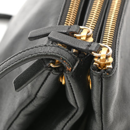 Celine Lambskin Small Trio Crossbody Bag Black 13 of 13
