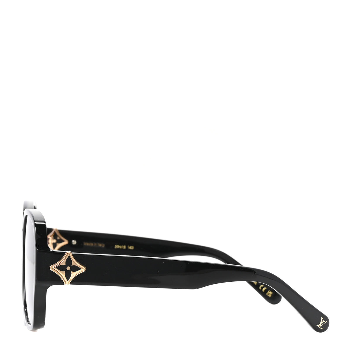 My LV Flower Square Sunglasses Z1613W Black
