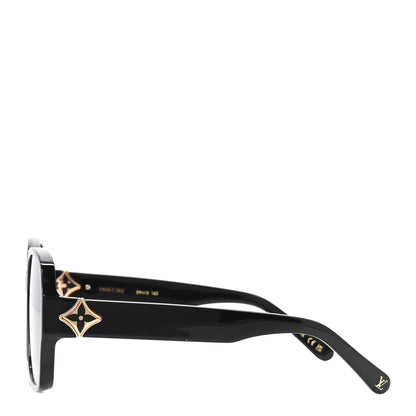 Louis Vuitton My LV Flower Square Sunglasses Z1613W Black 3 of 7