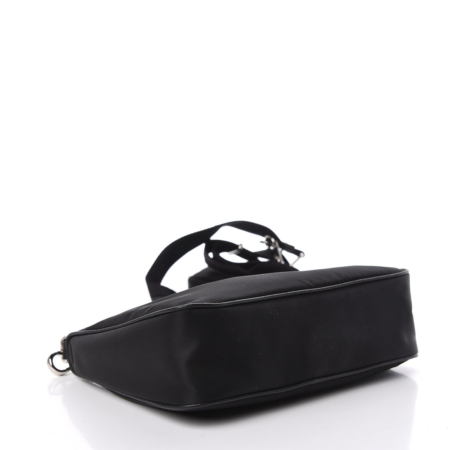 Prada Nylon Re-Edition 2005 Shoulder Bag Black 4 of 14