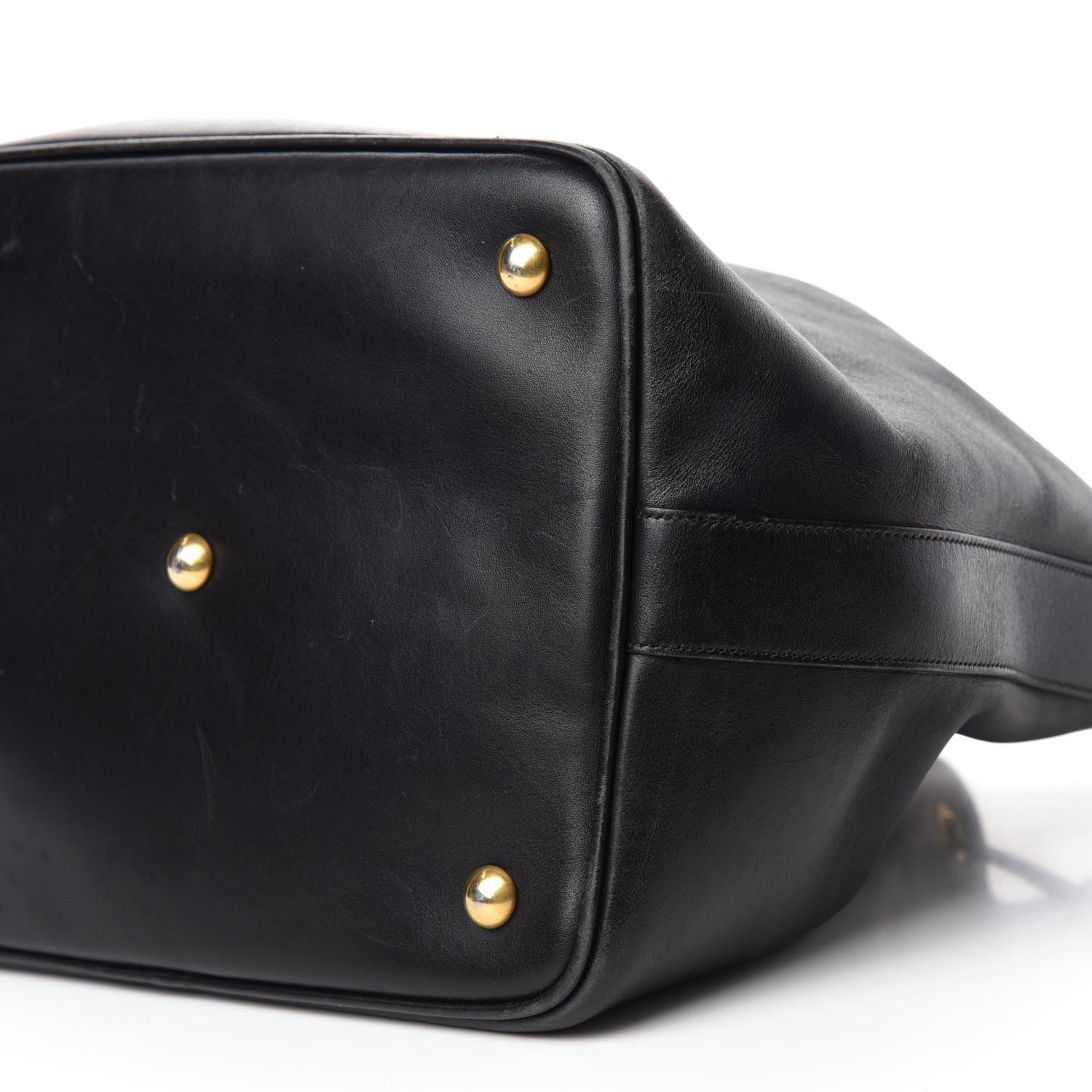 Saint Laurent Calfskin Large Emmanuelle Bucket Bag Black 7 of 13