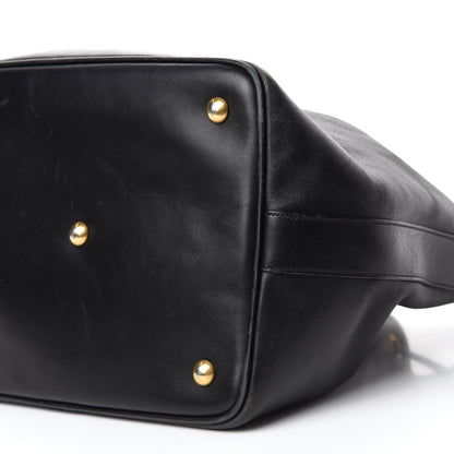 Saint Laurent Calfskin Large Emmanuelle Bucket Bag Black 7 of 13
