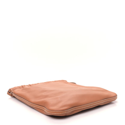 Hermes Cheri Calfskin Bridado Backpack Gold 4 of 8