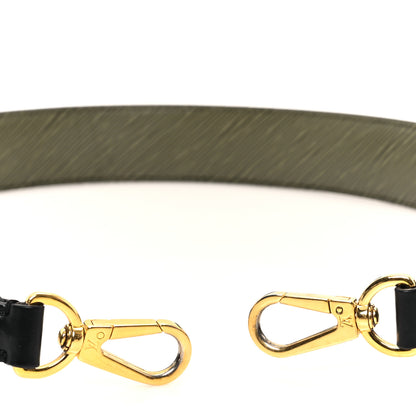 Louis Vuitton Monogram Kabuki Bandouliere Shoulder Strap Black 3 of 6