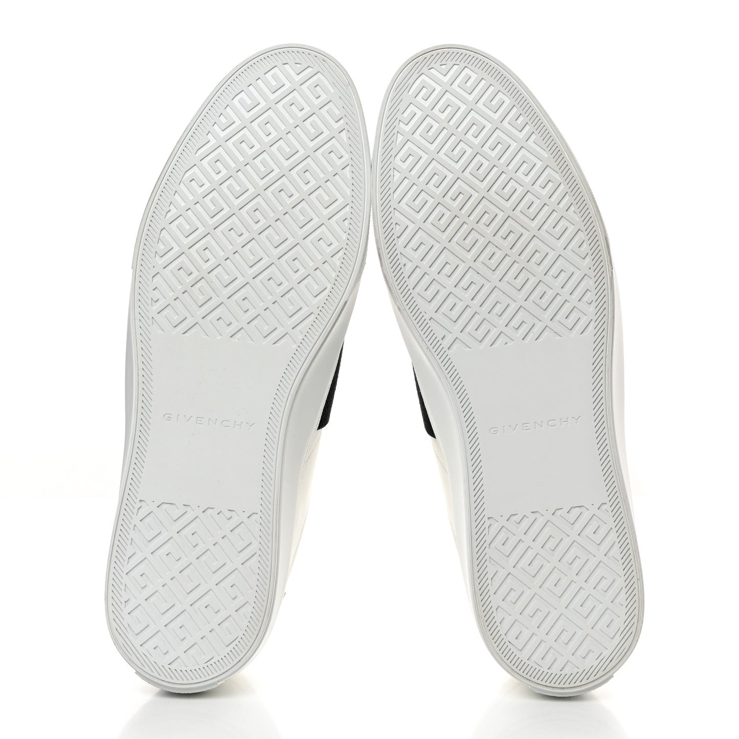 Calfskin Band Logo Mens Urban Street Sneakers 46 White Black