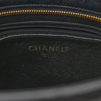 Chanel Caviar Quilted Medallion Tote Black 6 of 9