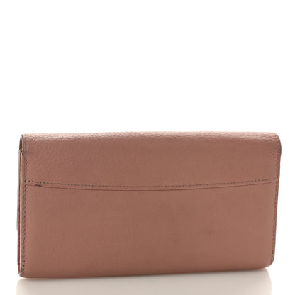 Louis Vuitton Taurillon Embellished Capucines Long Wallet Magnolia 3 of 9
