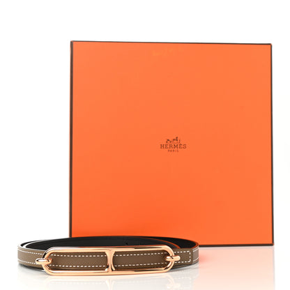Hermes Swift Epsom 13mm Roulis Belt 75 Etoupe Black 6 of 6
