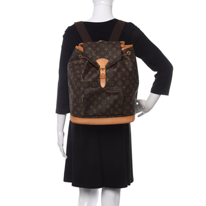 Louis Vuitton Monogram Montsouris GM Backpack 2 of 10