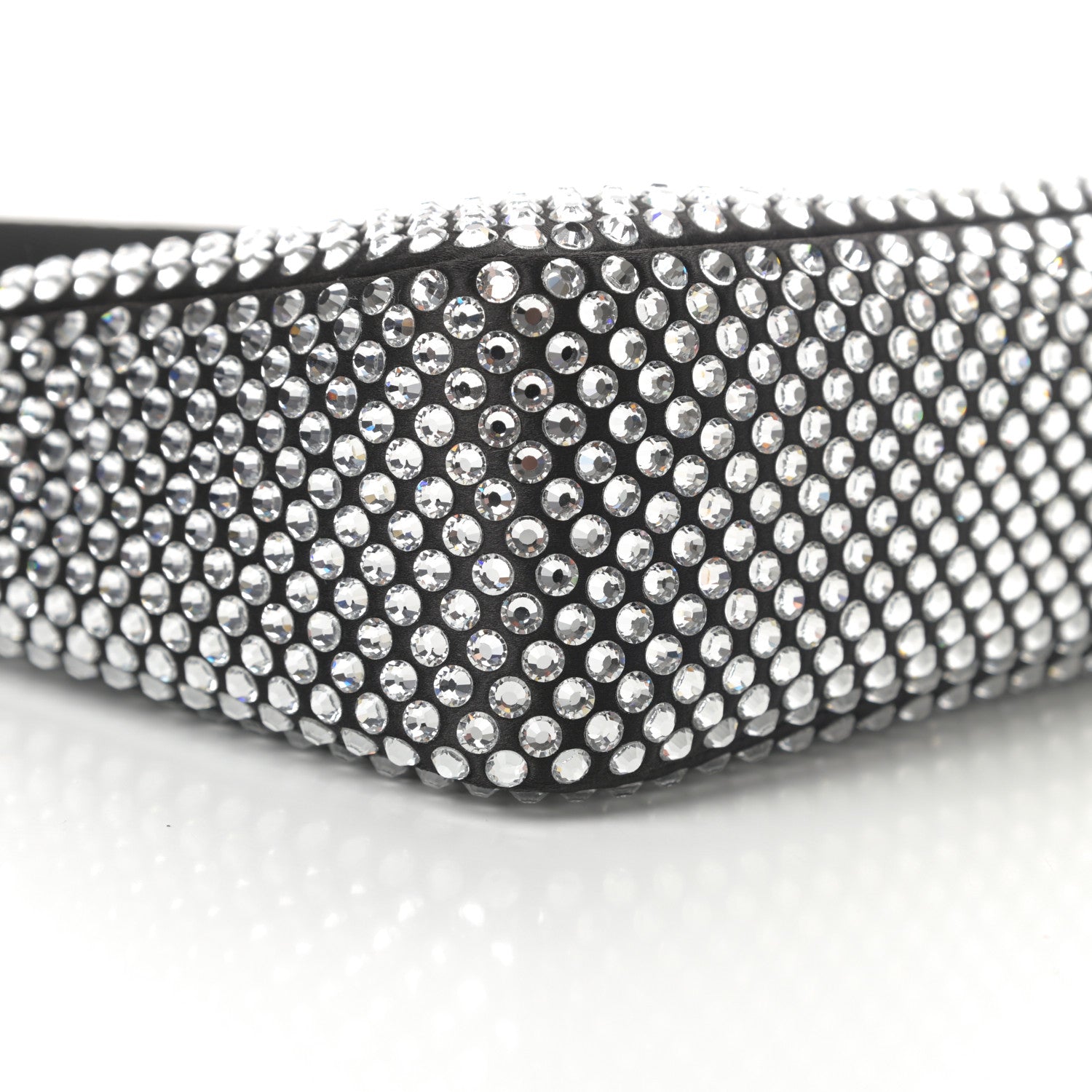 Prada Satin Crystal Mini Re-Edition 2000 Bag Cristal 9 of 11