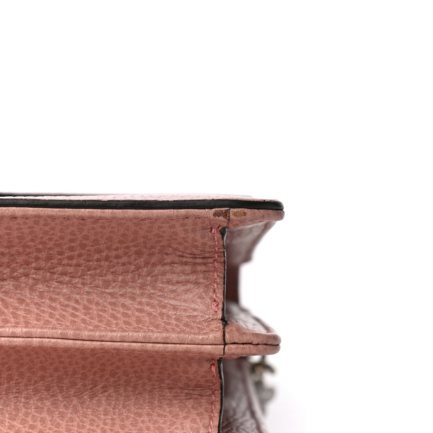 Gucci Dollar Calfskin Small Interlocking G Shoulder Bag Soft Pink 19 of 22