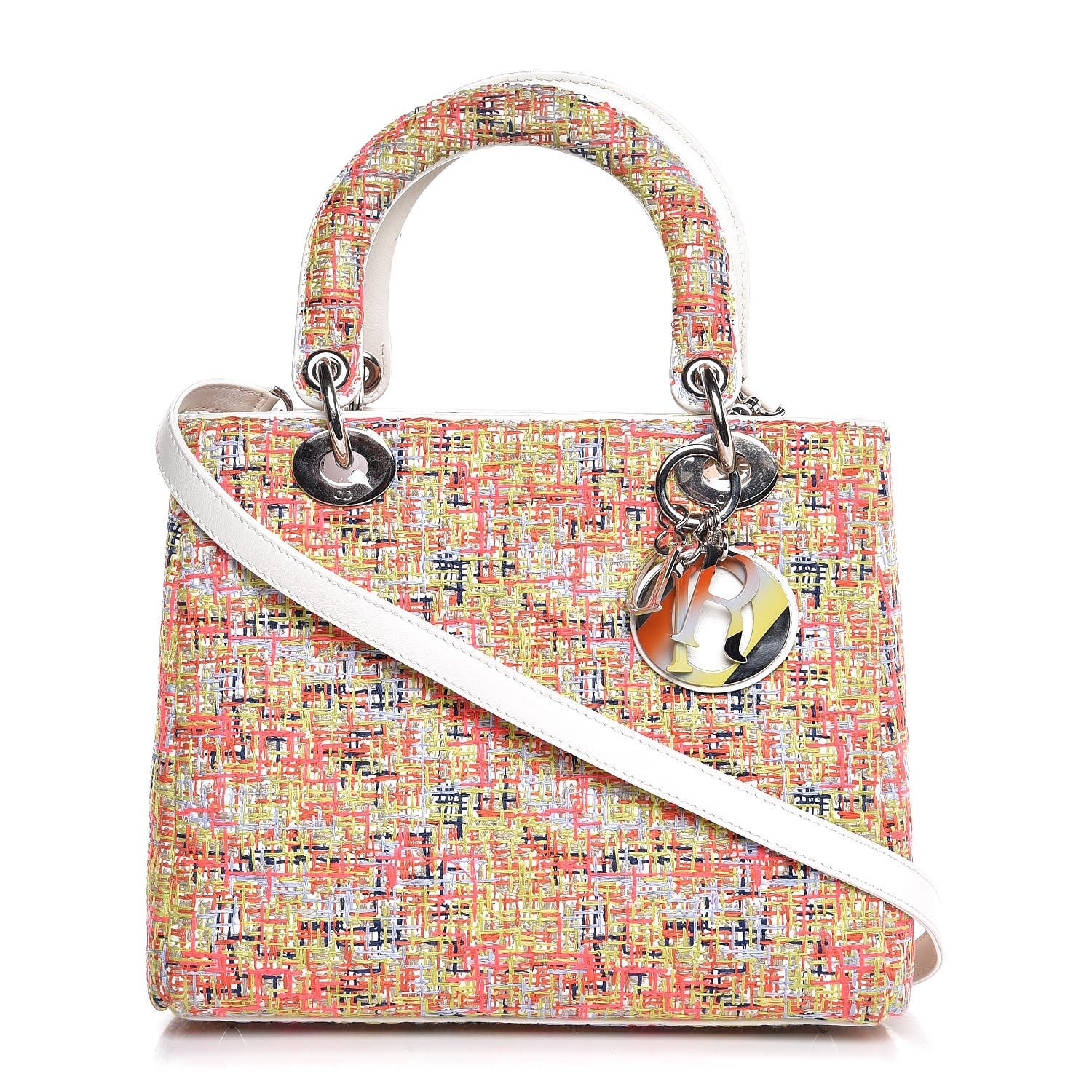 Christian Dior Tweed Medium Lady Dior Multicolor 1 of 7