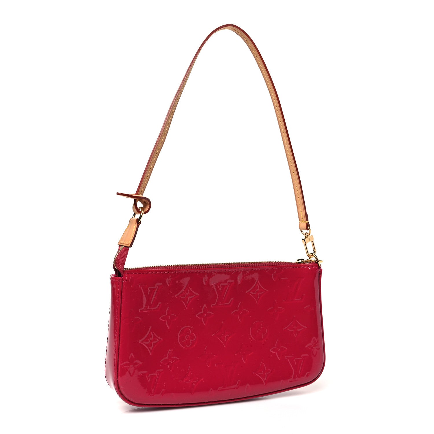 Louis Vuitton Vernis Pochette Accessories NM Rose Indien 3 of 13