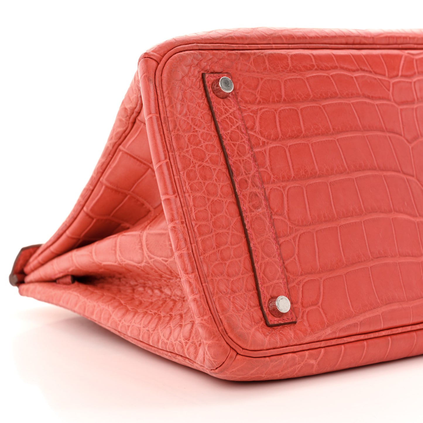 Matte Alligator Birkin 35 Bougainvillea