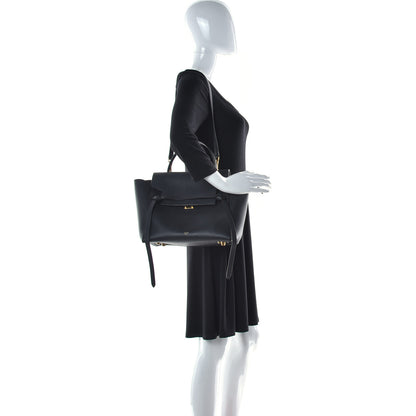 Celine Grained Calfskin Mini Belt Bag Dark Taupe 2 of 12