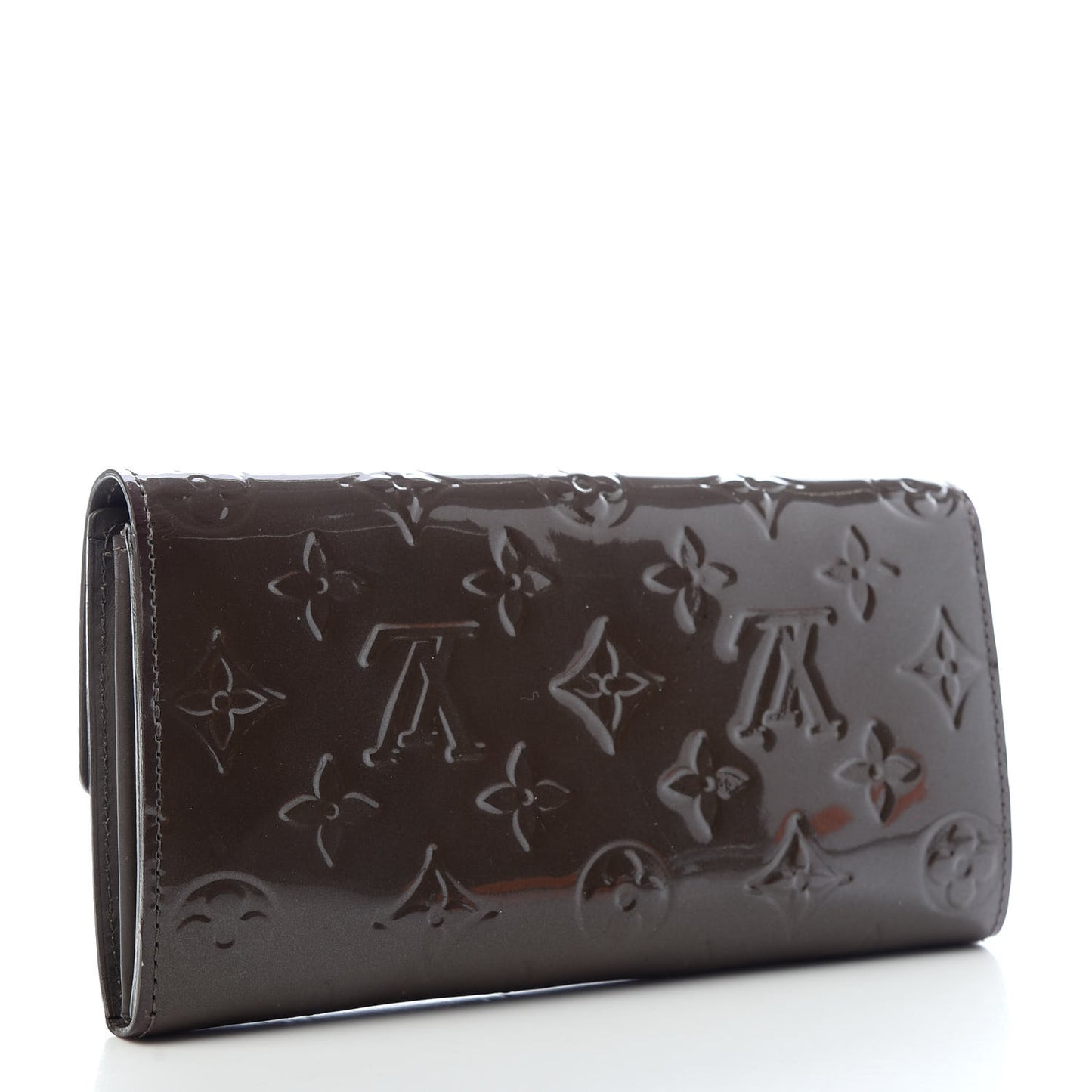 Vernis Sarah Wallet Vert Bronze