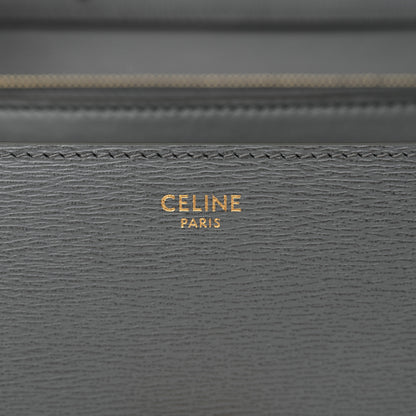 Celine Liege Calfskin Medium Classic Box Flap Bag Grey 7 of 12
