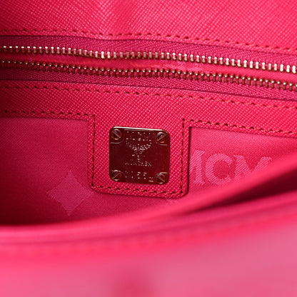 MCM Saffiano Milla Crossbody Pink 6 of 8
