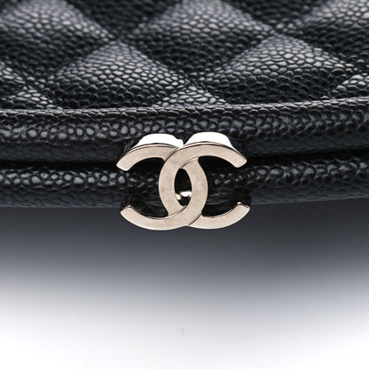 Chanel Caviar Quilted Timeless Clutch Black 5 of 5