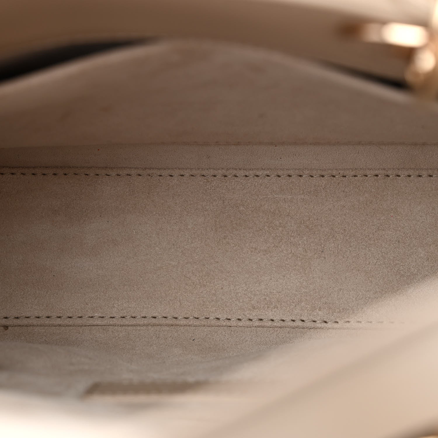 Christian Dior Lambskin Cannage Small My ABCDior Lady Dior Hazelnut 5 of 10
