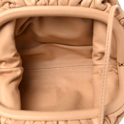 Bottega Veneta Nappa Intrecciato The Mini Pouch Almond 5 of 14